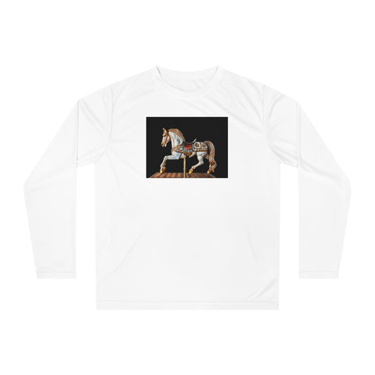 Vintage Carousel Horse Performance Shirt | Unisex Activewear for Equestrian Events, Gift for Horse Lovers, Unique Gym Top, Outdoor [...]