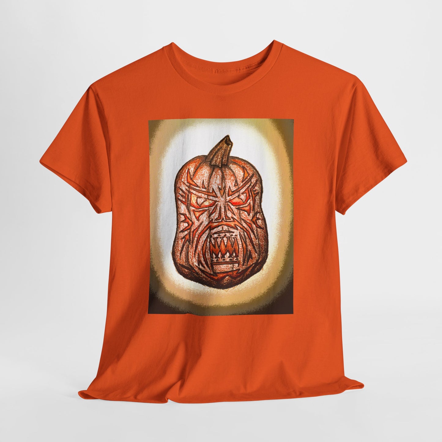 The Goth Pumpkin Unisex Heavy Cotton Tee