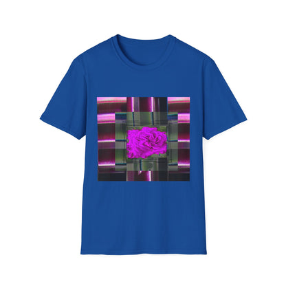 Vibrant Abstract Art T-Shirt, Trendy Graphic Tee, Softstyle Shirt, Unique Gift for Art Lovers, Casual Everyday Wear