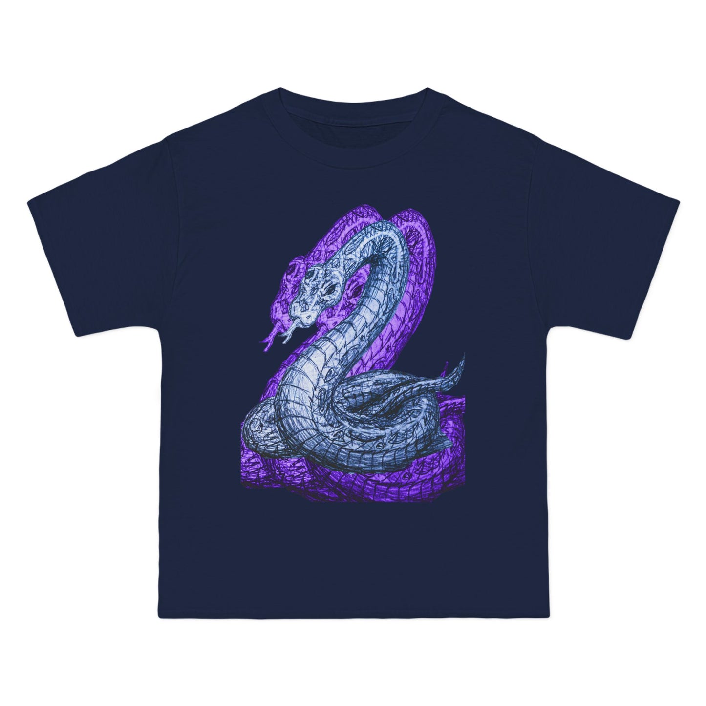 Mystical Cobra Graphic Tee - Short-Sleeve Beefy-T® Shirt