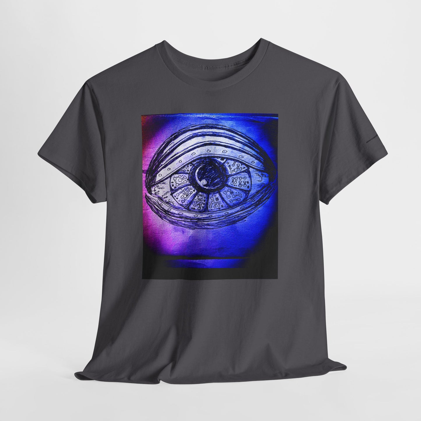 Mystic Eye Graphic Tee — Cosmic Third Eye Illustration T-Shirt