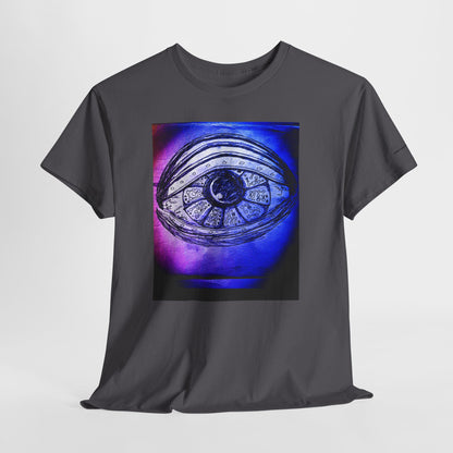 Mystic Eye Graphic Tee — Cosmic Third Eye Illustration T-Shirt