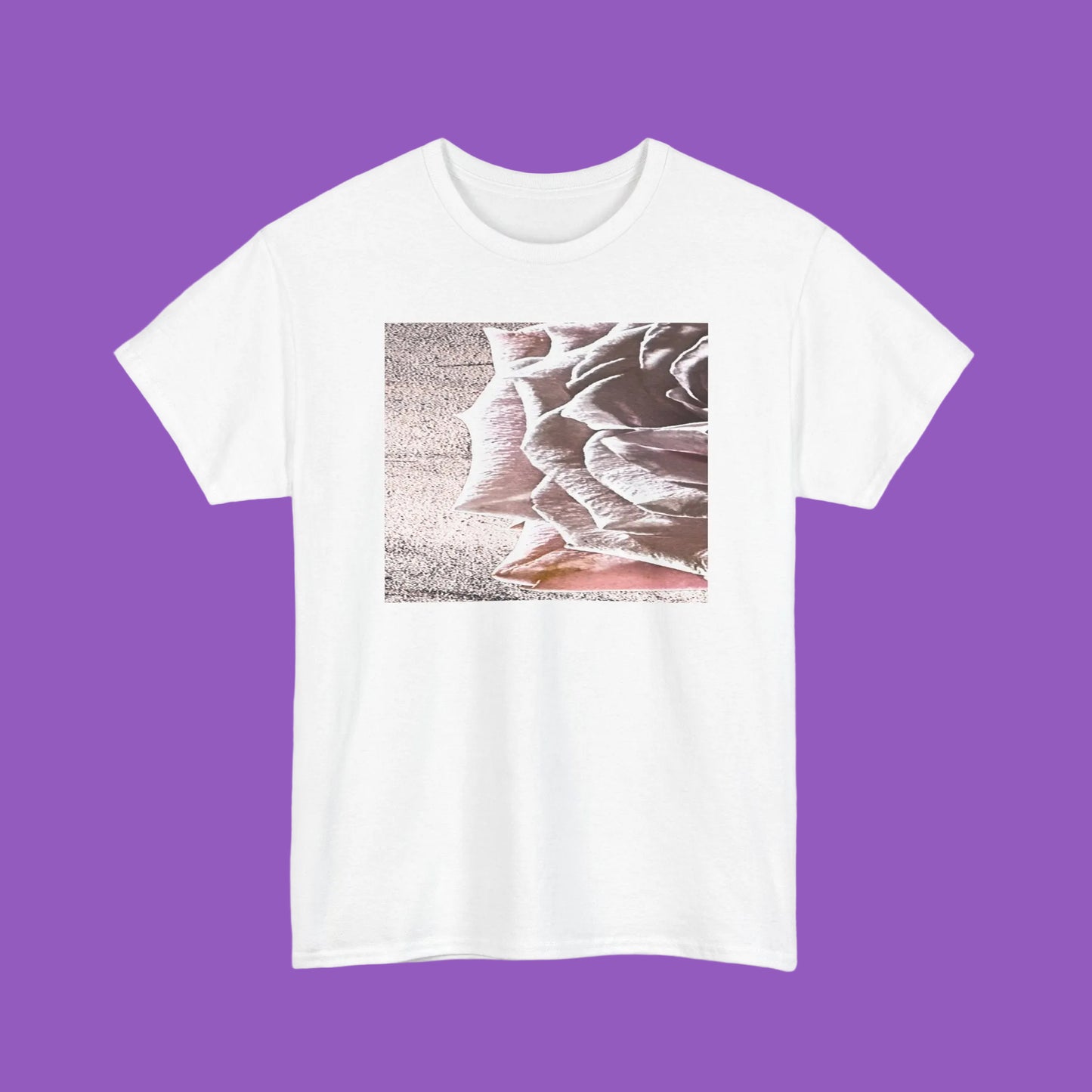 Pixelated Rose Photo Tee