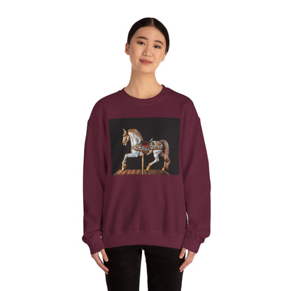 Vintage Carousel Horse Crewneck Sweatshirt, Cozy Sweatshirt, Equestrian Gift, Animal Art Sweatshirt, Unique Fall Apparel, Celebration [...]