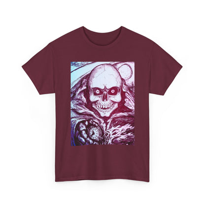 Grim Reaper Graphic Unisex Heavy Cotton Tee