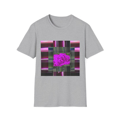 Vibrant Abstract Art T-Shirt, Trendy Graphic Tee, Softstyle Shirt, Unique Gift for Art Lovers, Casual Everyday Wear