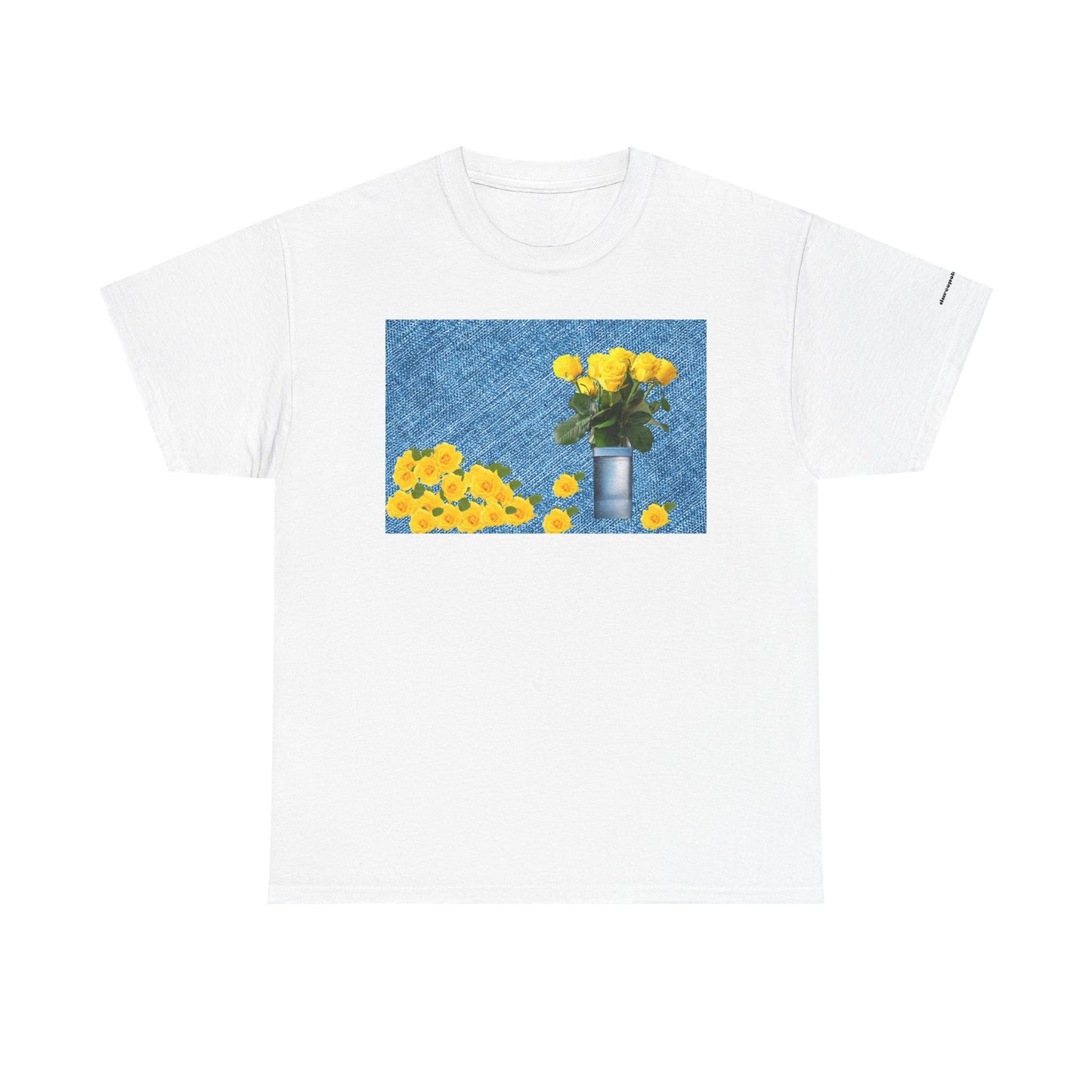 Floral Bouquet Unisex Heavy Cotton Tee