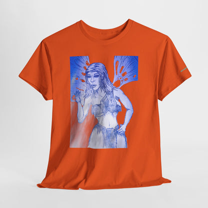 Fairy Warrior Angel Unisex Heavy Cotton Tee