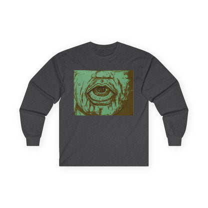 Abstract Altered  Eye Long Sleeve Tee
