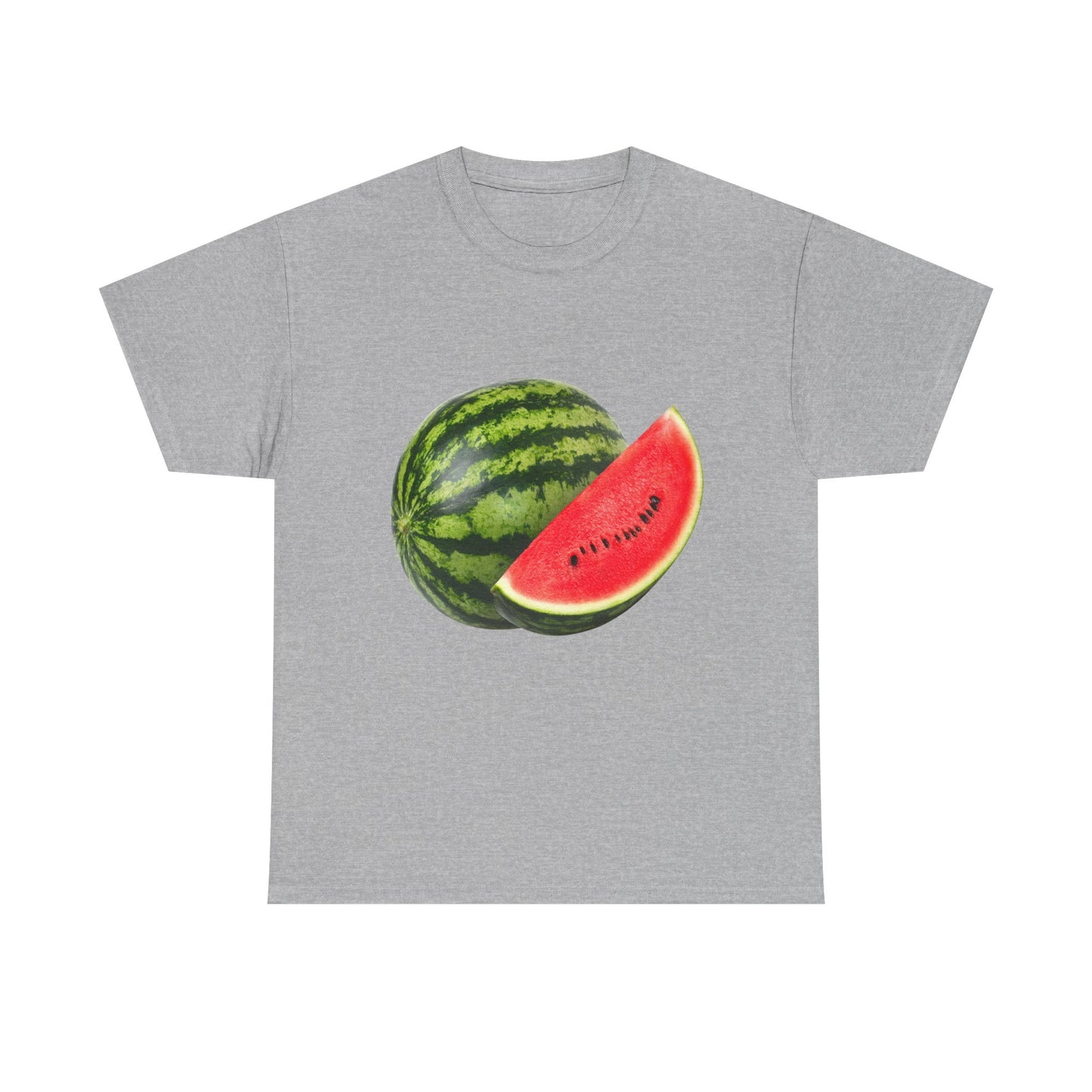 Summer Vibes Watermelon Tee, Fun Summer Shirt, Unisex Graphic T-Shirt, Cute Gift for Fruit Lovers, Casual Everyday Top