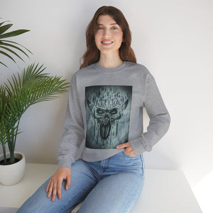Skull Crewneck Sweatshirt