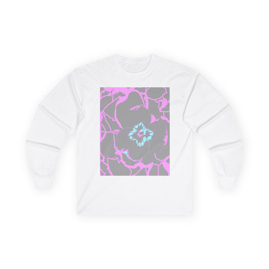 Vibrant Floral Long Sleeve Tee, Unisex Cotton Shirt, Trendy Spring Apparel, Gift for Flower Lovers, Casual Fashion Top, Art-Inspired [...]