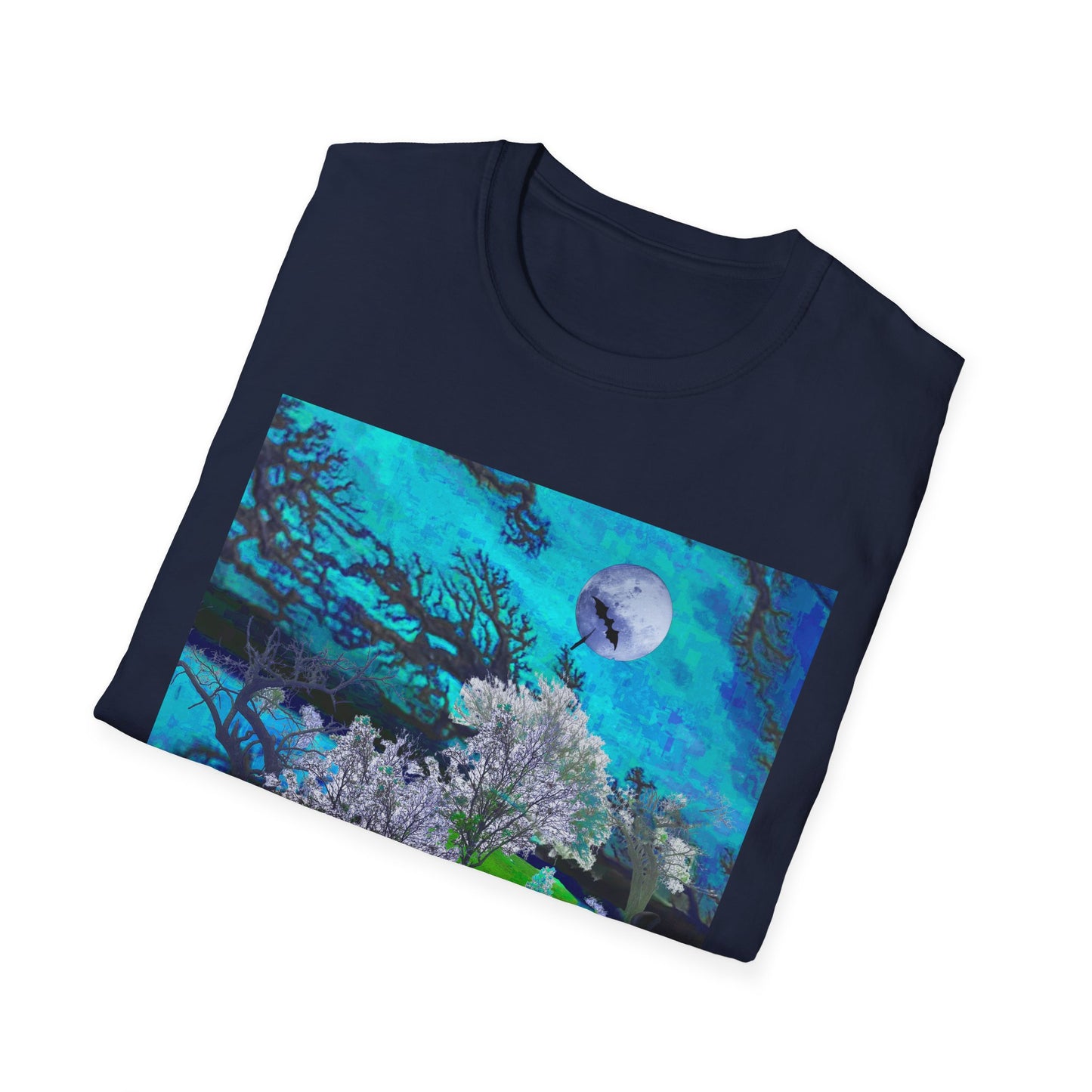 Scary Outdoor Path Halloween T-Shirt