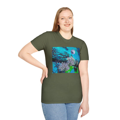 Scary Outdoor Path Halloween T-Shirt