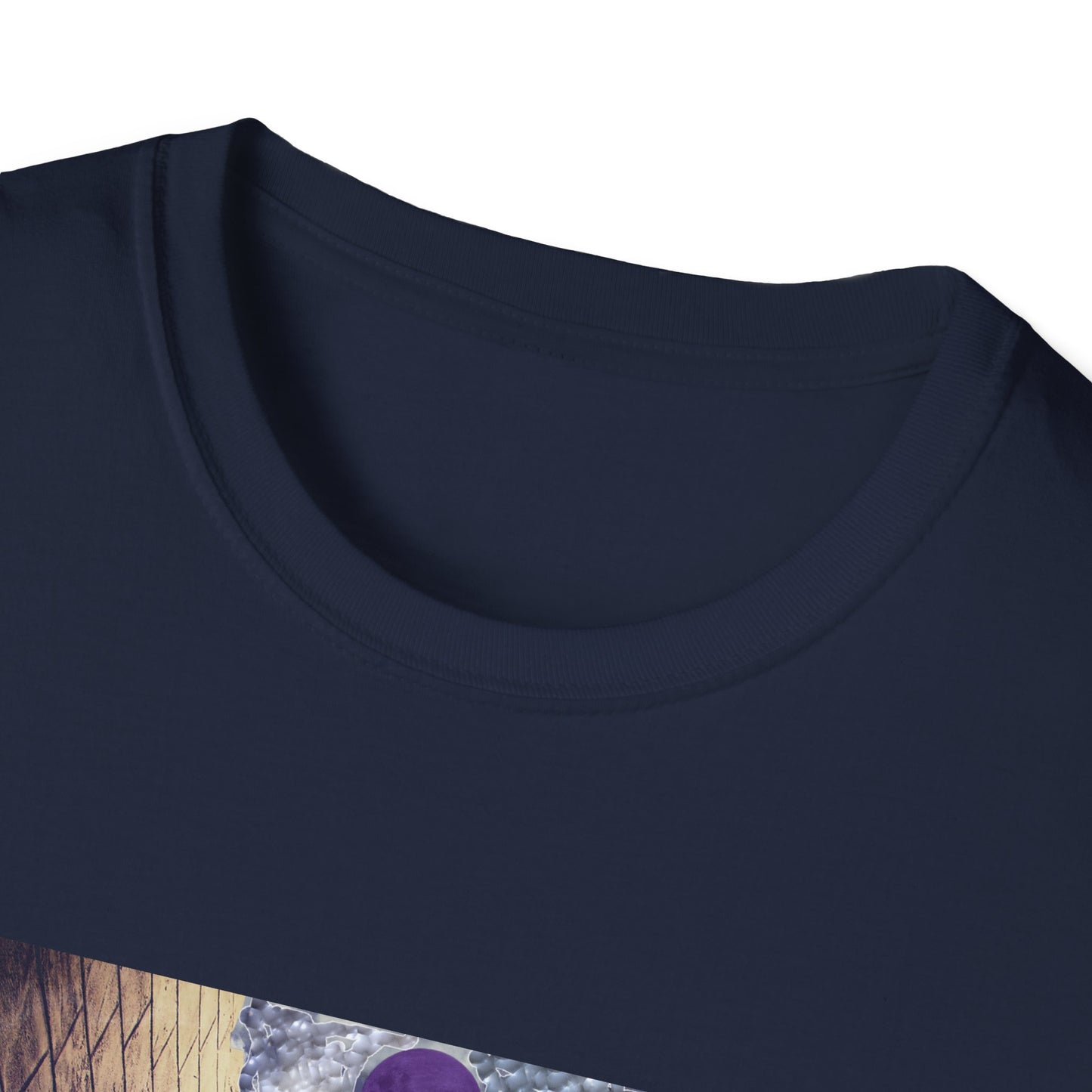 Mystical Stairway Bats Unisex T-Shirt - Softstyle Tee for Dreamers, Perfect for Gifting, Spiritual Occasions, Casual Wear, Art Lovers, [...]