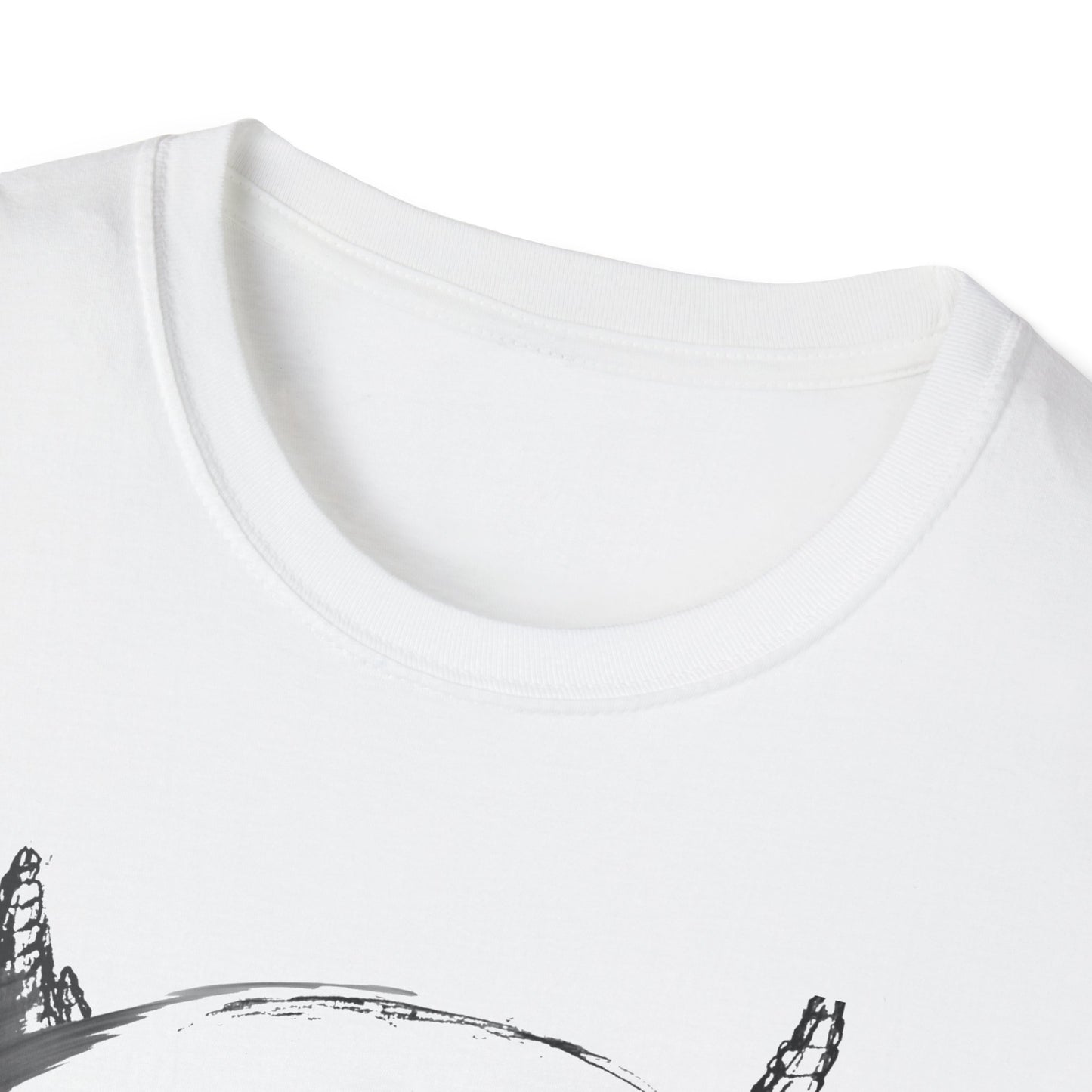 Skull Sketch T-Shirt — Edgy Grunge Graphic Tee