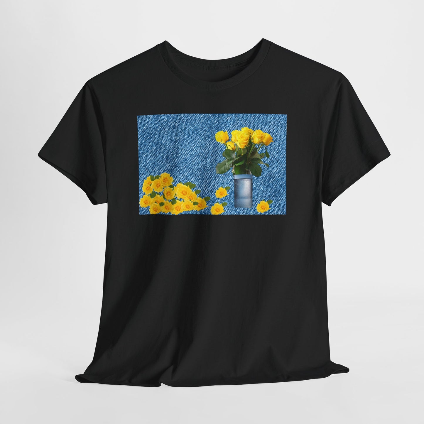 Floral Bouquet Unisex Heavy Cotton Tee