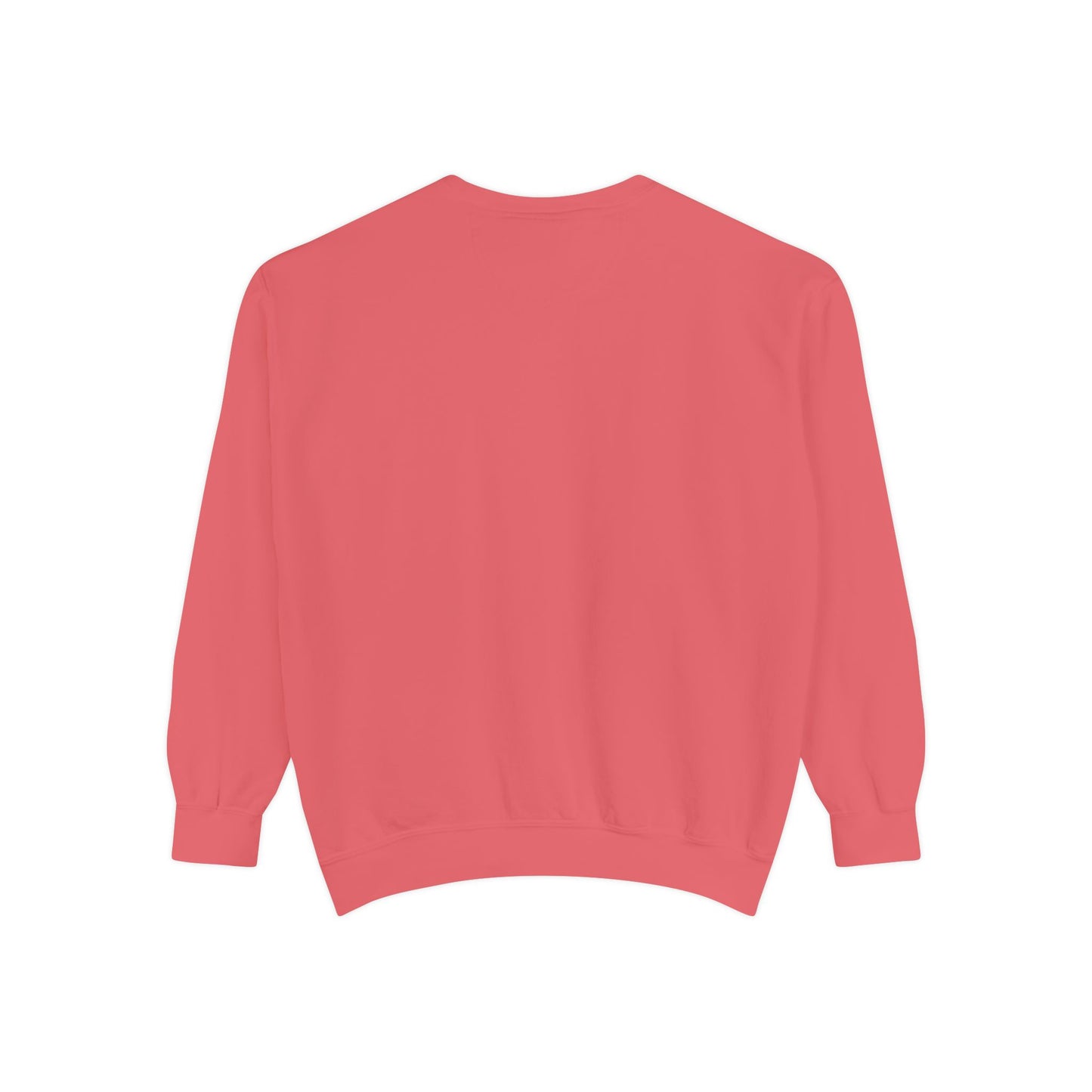 Garment-Dyed Sweatshirt Soft Apocalypse Vibes Flowers