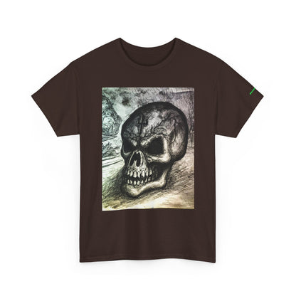 Skull Graphic Unisex Heavy Cotton Tee