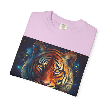 Chic Chinese Zodiac Tiger T-Shirt, Unisex Graphic Tee, Astrology Apparel, Zodiac Fashion, Year of the Tiger Shirt