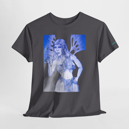 Fairy Warrior Angel Unisex Heavy Cotton Tee