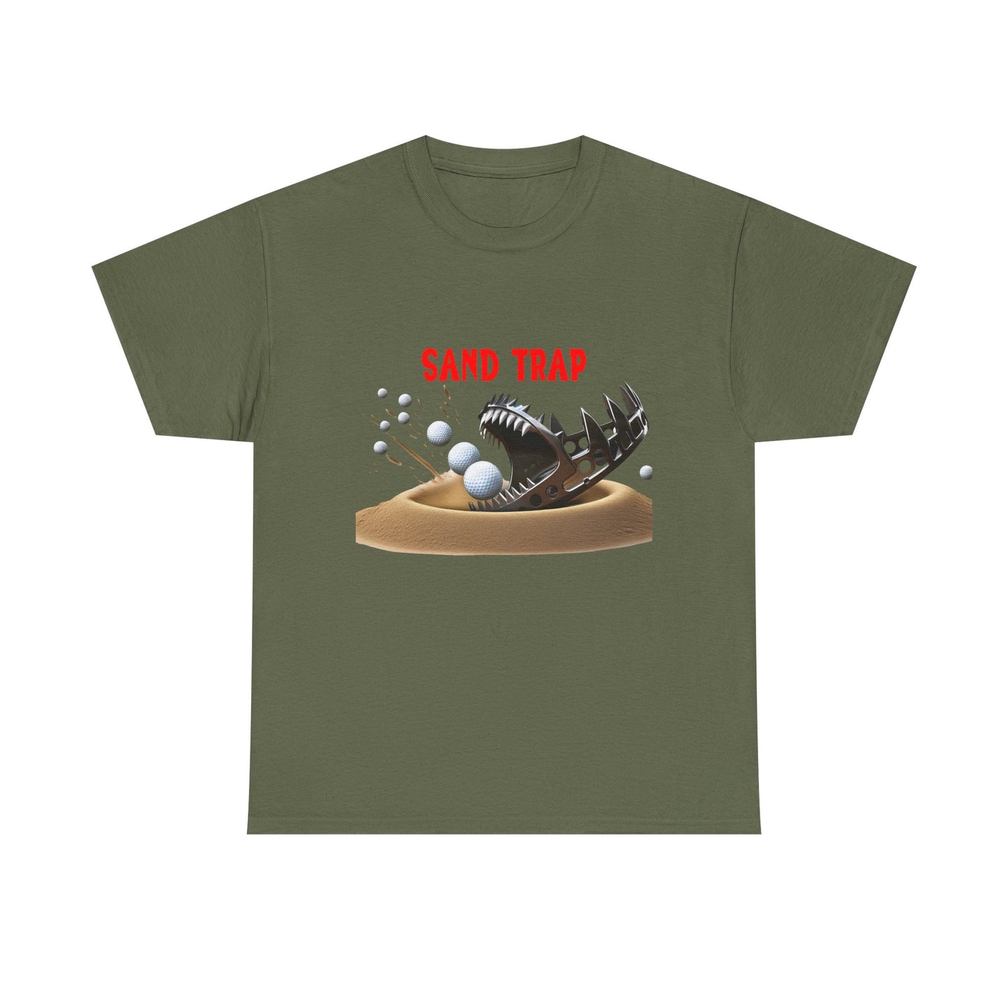 Funny Golf Sand Trap Unisex Tee, Par Tee Shirt, Gift for Golfers, Casual Wear, Sports T-Shirt, Golfing Humor