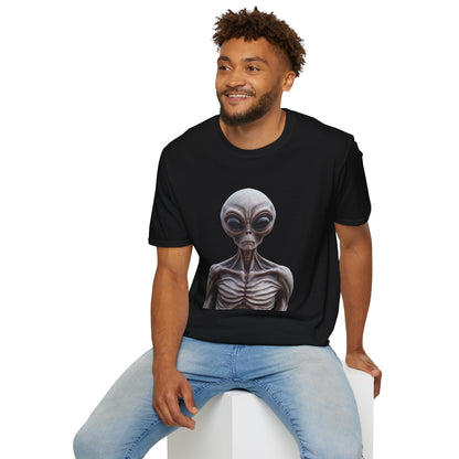 Alien Graphic Unisex T-Shirt | Casual Wear, Gift for Sci-Fi Fans, Birthday Surprise, Unique Statement T-Shirt