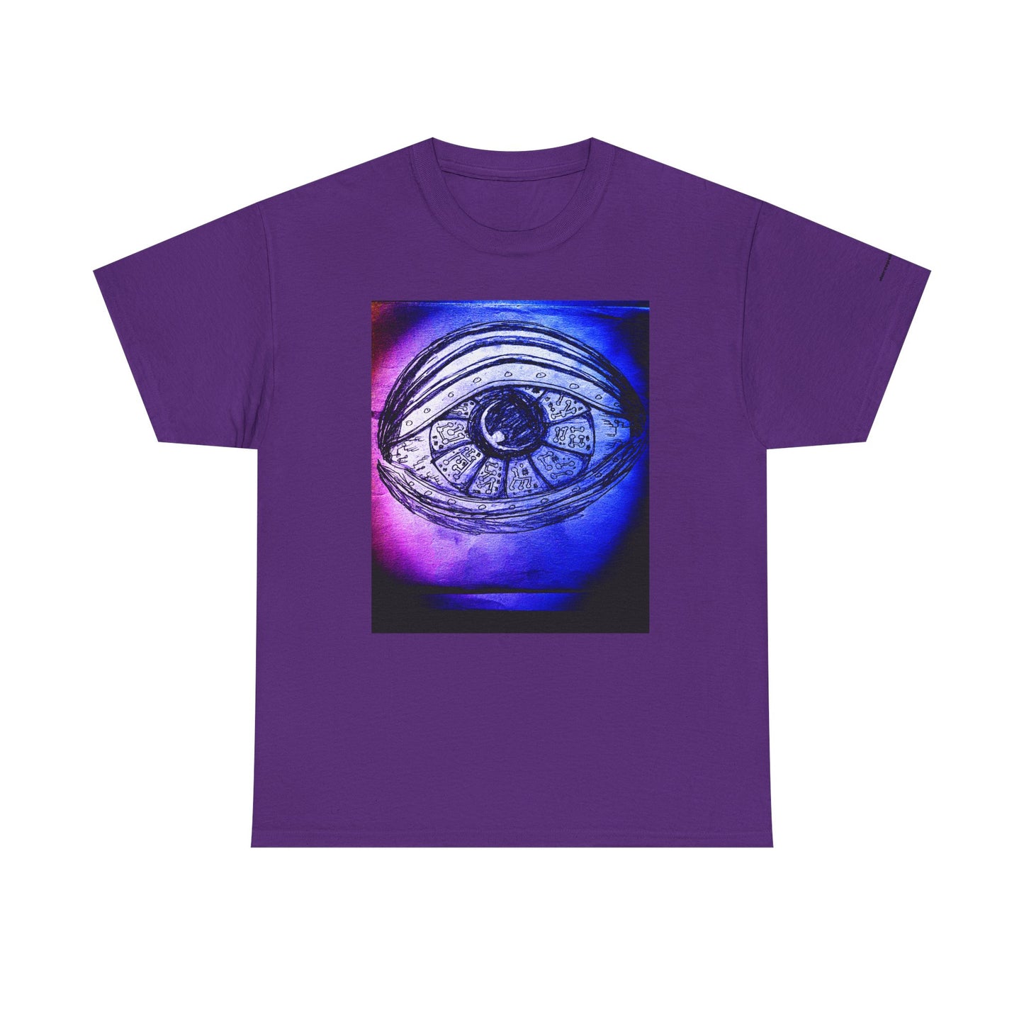 Mystic Eye Graphic Tee — Cosmic Third Eye Illustration T-Shirt