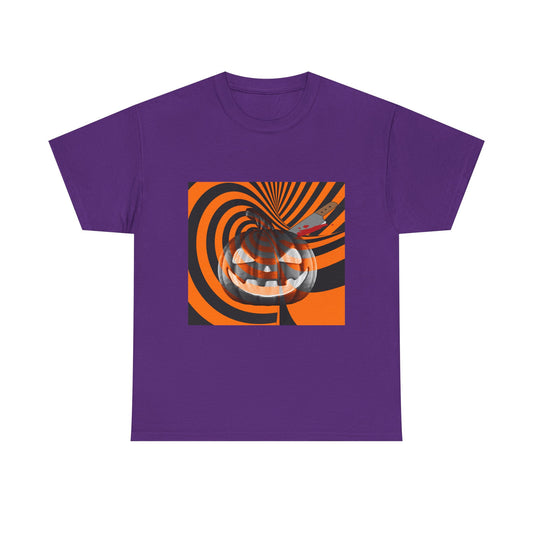 Pumpkin Swirl Unisex Tee | Halloween Shirt, Fall Fashion, Casual Outfit, Gift for Her, Pumpkin Spice Vibes
