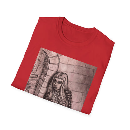 Fantasy Elf Warrior Unisex Softstyle T-Shirt