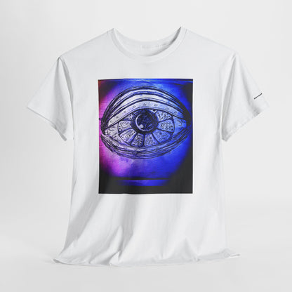 Mystic Eye Graphic Tee — Cosmic Third Eye Illustration T-Shirt