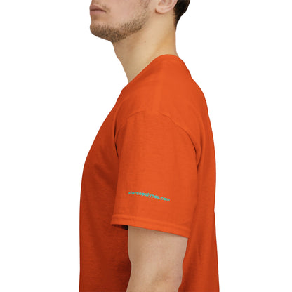 Celtic Green Cross T-Shirt — Vibrant Celtic Knotwork Tee