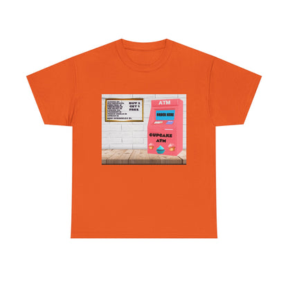 Cupcake ATM Tee Shirt 
Unisex Cotton