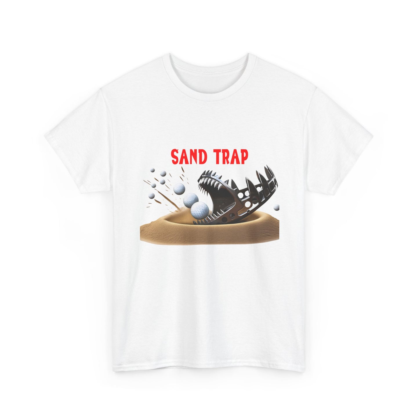 Funny Golf Sand Trap Unisex Tee, Par Tee Shirt, Gift for Golfers, Casual Wear, Sports T-Shirt, Golfing Humor