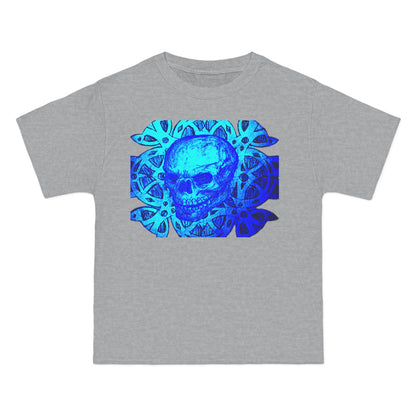 Skull Wave Graphic Tee — black drawing Vintage Surfer Skeleton T-Shirt