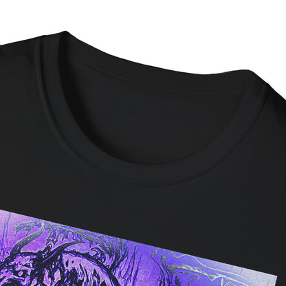 Dragon T-Shirt in Purple Tones - Unisex