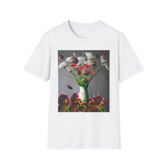 Skeleton Pumpkin Bouquet T-Shirt