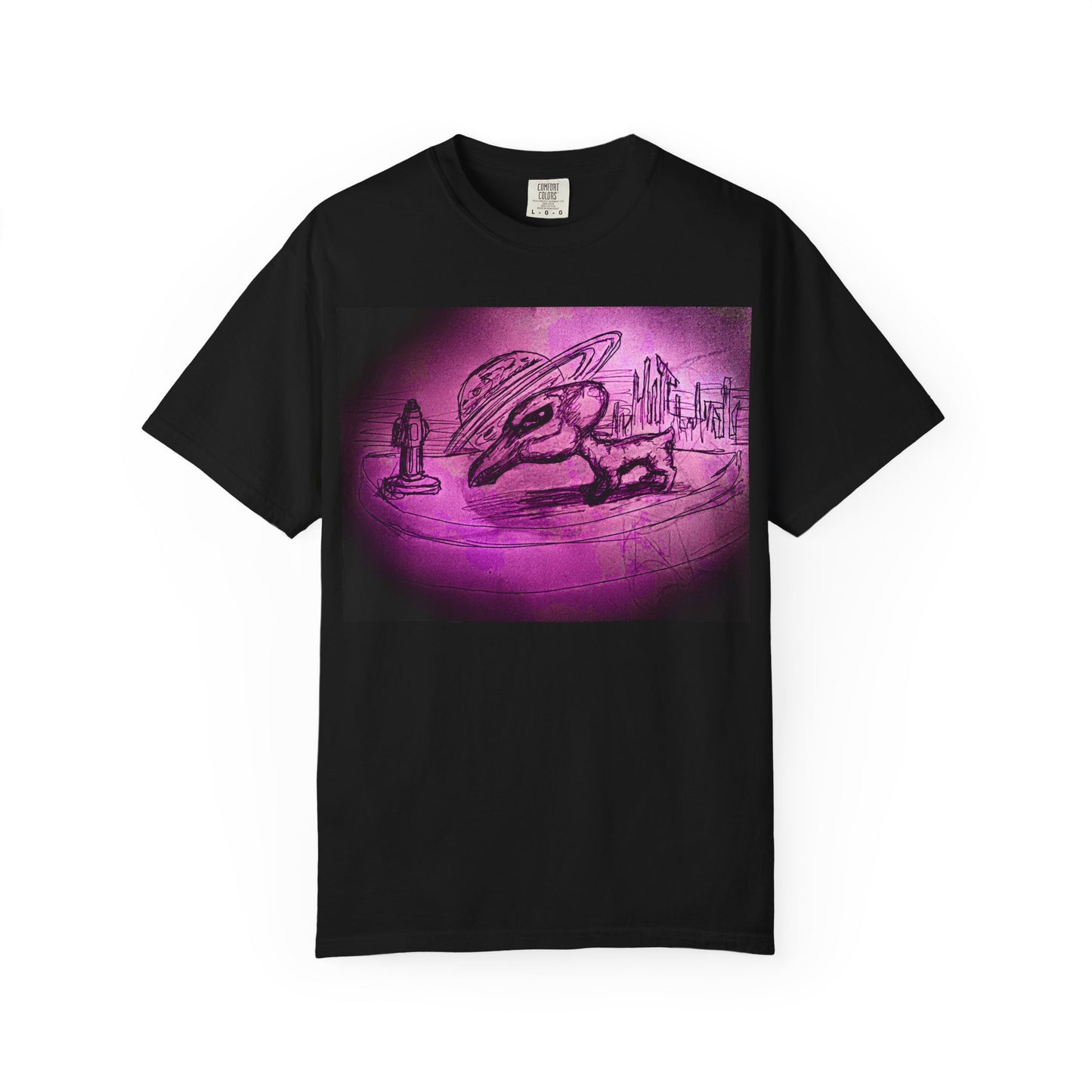 Alien Adventure Unisex T-Shirt - Garment-Dyed Graphic Tee