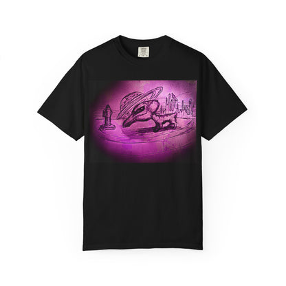 Alien Adventure Unisex T-Shirt - Garment-Dyed Graphic Tee
