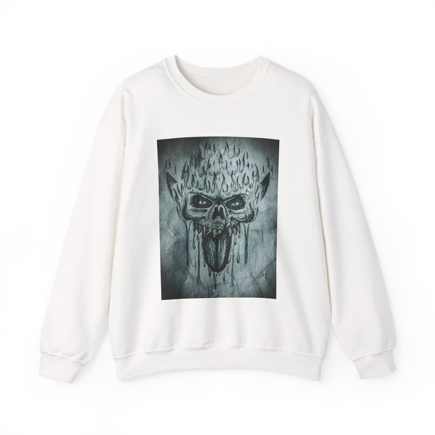 Skull Crewneck Sweatshirt