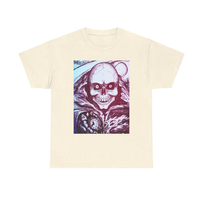 Grim Reaper Graphic Unisex Heavy Cotton Tee