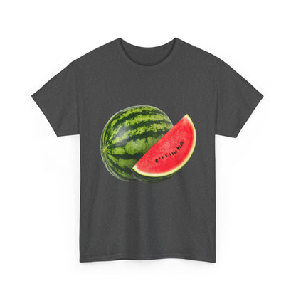 Summer Vibes Watermelon Tee, Fun Summer Shirt, Unisex Graphic T-Shirt, Cute Gift for Fruit Lovers, Casual Everyday Top