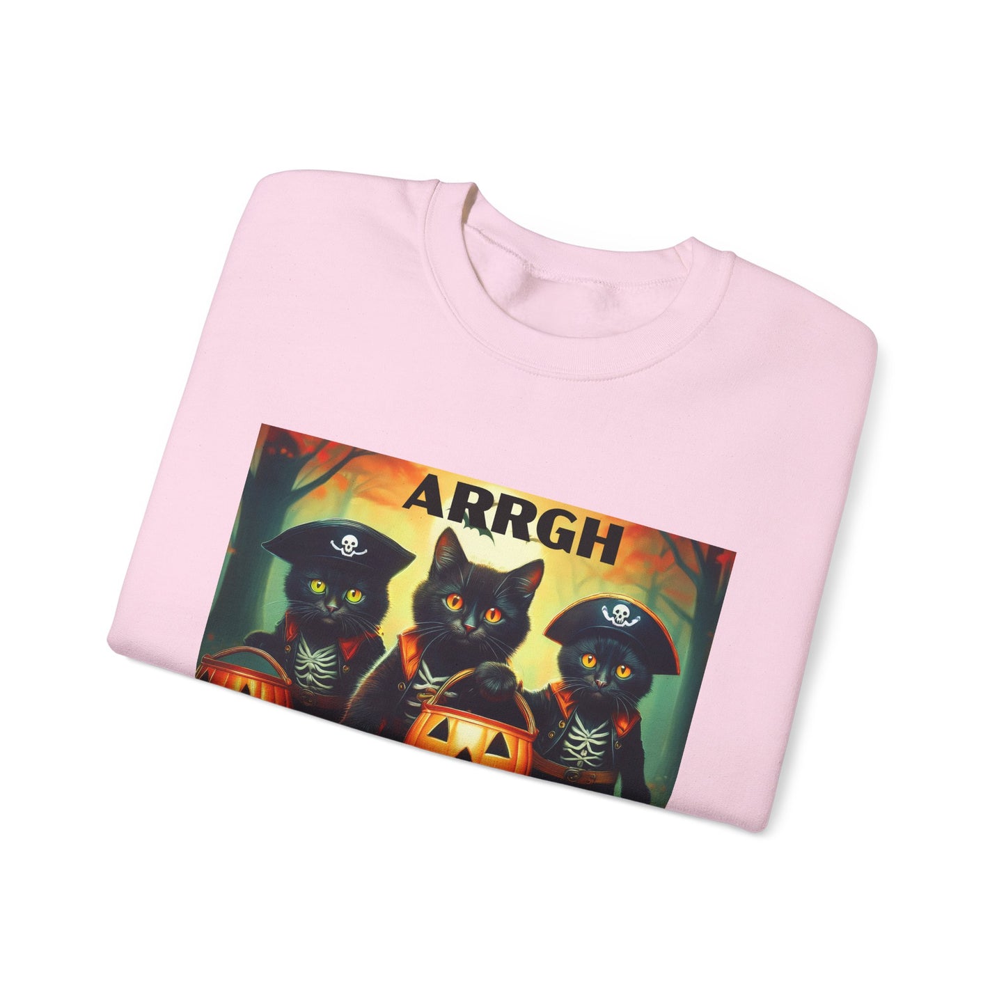 Pirate Cats Crewneck Sweatshirt - Halloween Costume