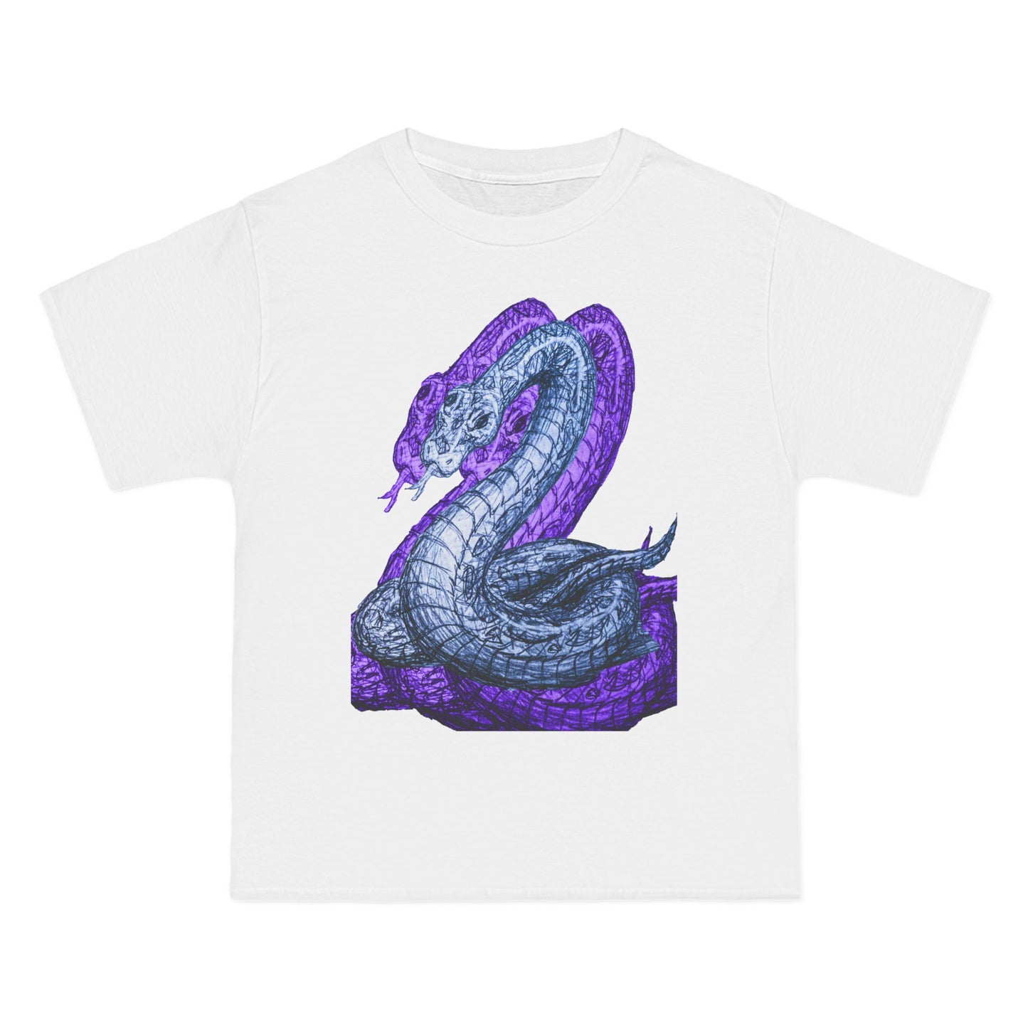Mystical Cobra Graphic Tee - Short-Sleeve Beefy-T® Shirt