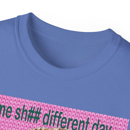 Voodoo Doll Humor Tee, Fun Statement T-Shirt for Everyday Wear, Gift for Friends, Casual Style, Quirky Graphic Shirt, Perfect for Parties