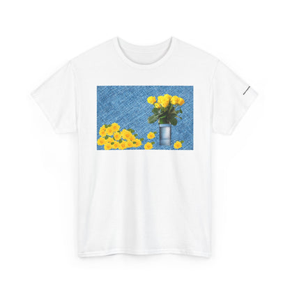 Floral Bouquet Unisex Heavy Cotton Tee