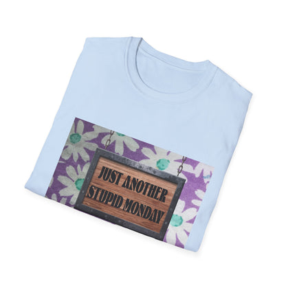 Funny Monday T-Shirt, Unisex Graphic Tee, Gift for Him or Her, Casual Wear, Humor Shirt, Weekend Vibes, Spring Summer Fashion
