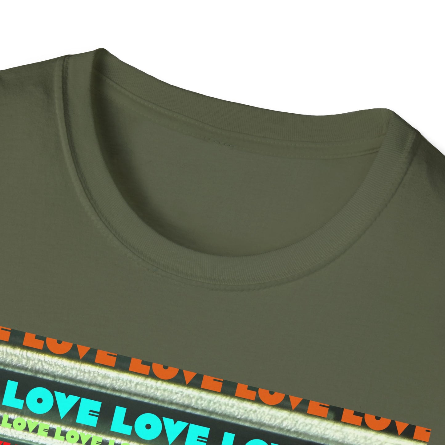 Love-Themed Unisex T-Shirt | Softstyle | Perfect for Pride, Birthdays, Anniversaries, Casual Wear, Gifts