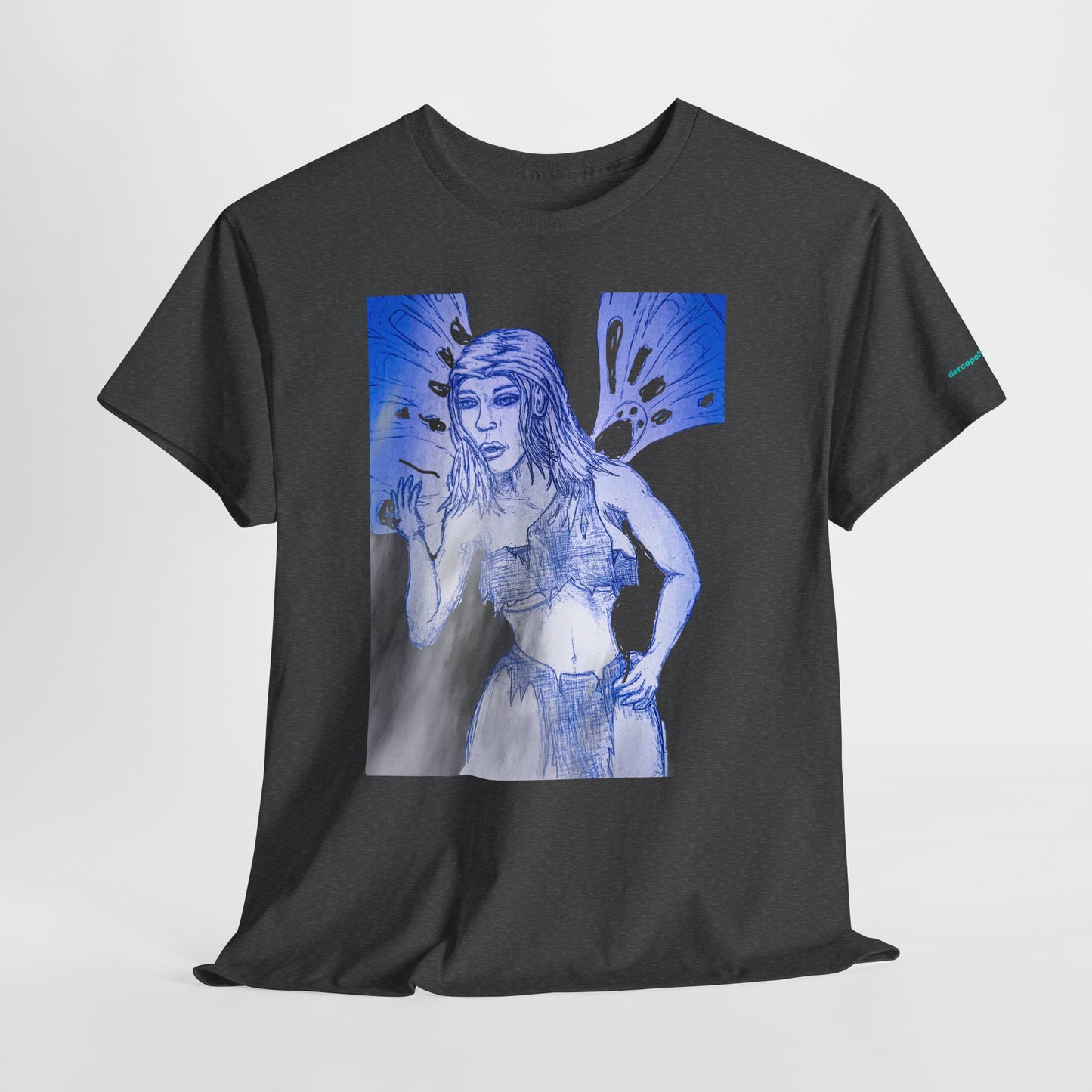 Fairy Warrior Angel Unisex Heavy Cotton Tee
