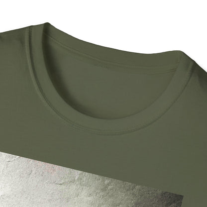 Artistic Grim Reaper Graphic Unisex Softstyle T-Shirt, Cool Gift for Nature Lovers, Casual Wear, Eco-Friendly Fashion, Birthday Gift, Summer Outfit